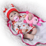 Maxbell Cute Hat Romper Socks Set for 17''-18'' Reborn Baby Girl Doll - Aladdin Shoppers