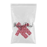 Maxbell Cute Heart Jumpsuit Pajamas for 18inch Doll Dress Up Red - Aladdin Shoppers