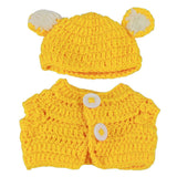 Maxbell Cute Knitted Bellyband Hat Underpants Suit for 10''- 11'' Nebworn Baby Doll