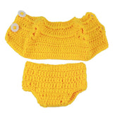 Maxbell Cute Knitted Bellyband Hat Underpants Suit for 10''- 11'' Nebworn Baby Doll - Aladdin Shoppers