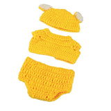 Maxbell Cute Knitted Bellyband Hat Underpants Suit for 10''- 11'' Nebworn Baby Doll - Aladdin Shoppers