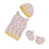 Maxbell Cute Knitted Dress Hat and Socks Set for 10''-11'' Reborn Baby Girl Doll - Aladdin Shoppers