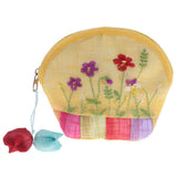 Maxbell Cute Lovely Canvas Change Purse Rianbow Color Lady Zip Wallet Shell Shape - Aladdin Shoppers
