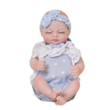 Maxbell Cute Rompers Bowknot Headband Suit Clothes for 10-11inch Baby Boy Girl Dolls - Aladdin Shoppers