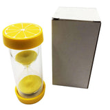 Maxbell Cute Sandglass Hourglass Sand Clock Timers Desktop Clock 15 Minute Yellow - Aladdin Shoppers