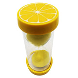 Maxbell Cute Sandglass Hourglass Sand Clock Timers Desktop Clock 15 Minute Yellow - Aladdin Shoppers