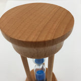 Maxbell Cute Sandglass Hourglass Sand Clock Timers Desktop Clock 3 Minutes Blue - Aladdin Shoppers