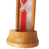 Maxbell Cute Sandglass Hourglass Sand Clock Timers Desktop Clock 3 Minutes Red - Aladdin Shoppers
