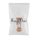 Maxbell Cute Sandglass Hourglass Sand Clock Timers Desktop Clock 3 Minutes Red - Aladdin Shoppers