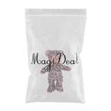 Maxbell Cute Soft Appease Leopard Stuffed Plush Doll Reborn Sleeping Baby Doll Gift