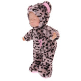 Maxbell Cute Soft Appease Leopard Stuffed Plush Doll Reborn Sleeping Baby Doll Gift - Aladdin Shoppers