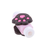 Maxbell Cute USB Data Charger Cable Headphones Saver Protector Sleeve Bear paw - Aladdin Shoppers