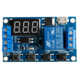 Maxbell DC 12V Delay Timer Control Switch Relay Module With LED Digital Display - Aladdin Shoppers