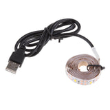 Maxbell DC 5V USB RGB 60SMD/M LED Strip Light TV Back Lighting Kit Warm White 1Meter - Aladdin Shoppers