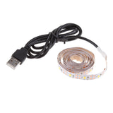 Maxbell DC 5V USB RGB 60SMD/M LED Strip Light TV Back Lighting Kit Warm White 1Meter - Aladdin Shoppers