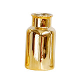 Maxbell Decorative Ceramic Vase Flower Display Tabletop Home Office Decor Gold S - Aladdin Shoppers