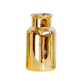 Maxbell Decorative Ceramic Vase Flower Display Tabletop Home Office Decor Gold S - Aladdin Shoppers