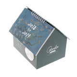 Maxbell Desk Storage Box Organizer Stationery Box & Desktop Calendar Apricot Flower - Aladdin Shoppers