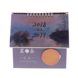Maxbell Desk Storage Box Organizer Stationery Box & Desktop Calendar Sunrise - Aladdin Shoppers