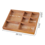 Maxbell Desktop Storage Organizer Caddy 7 Compartment Household Living Room Supplies - Aladdin Shoppers