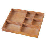Maxbell Desktop Storage Organizer Caddy 7 Compartment Household Living Room Supplies - Aladdin Shoppers