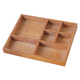 Maxbell Desktop Storage Organizer Caddy 7 Compartment Household Living Room Supplies - Aladdin Shoppers