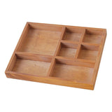 Maxbell Desktop Storage Organizer Caddy 7 Compartment Household Living Room Supplies - Aladdin Shoppers