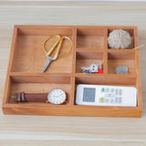 Maxbell Desktop Storage Organizer Caddy 7 Compartment Household Living Room Supplies - Aladdin Shoppers