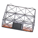 Maxbell Desktop Storage Shelves Racks Wall Hanging Book Magazine Holder Double - Aladdin Shoppers