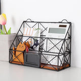 Maxbell Desktop Storage Shelves Racks Wall Hanging Book Magazine Holder Double - Aladdin Shoppers