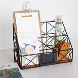 Maxbell Desktop Storage Shelves Racks Wall Hanging Book Magazine Holder Double - Aladdin Shoppers