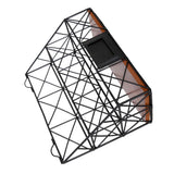 Maxbell Desktop Storage Shelves Racks Wall Hanging Book Magazine Holder Double - Aladdin Shoppers