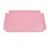 Maxbell Desktop Storage Tray Home Hotel Service Tray Metal Jewelry Organizer Pink - Aladdin Shoppers