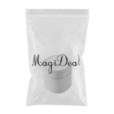 Maxbell Desktop Trashcan Covered Dustbin for Living Room Desk White with SnapLid - Aladdin Shoppers