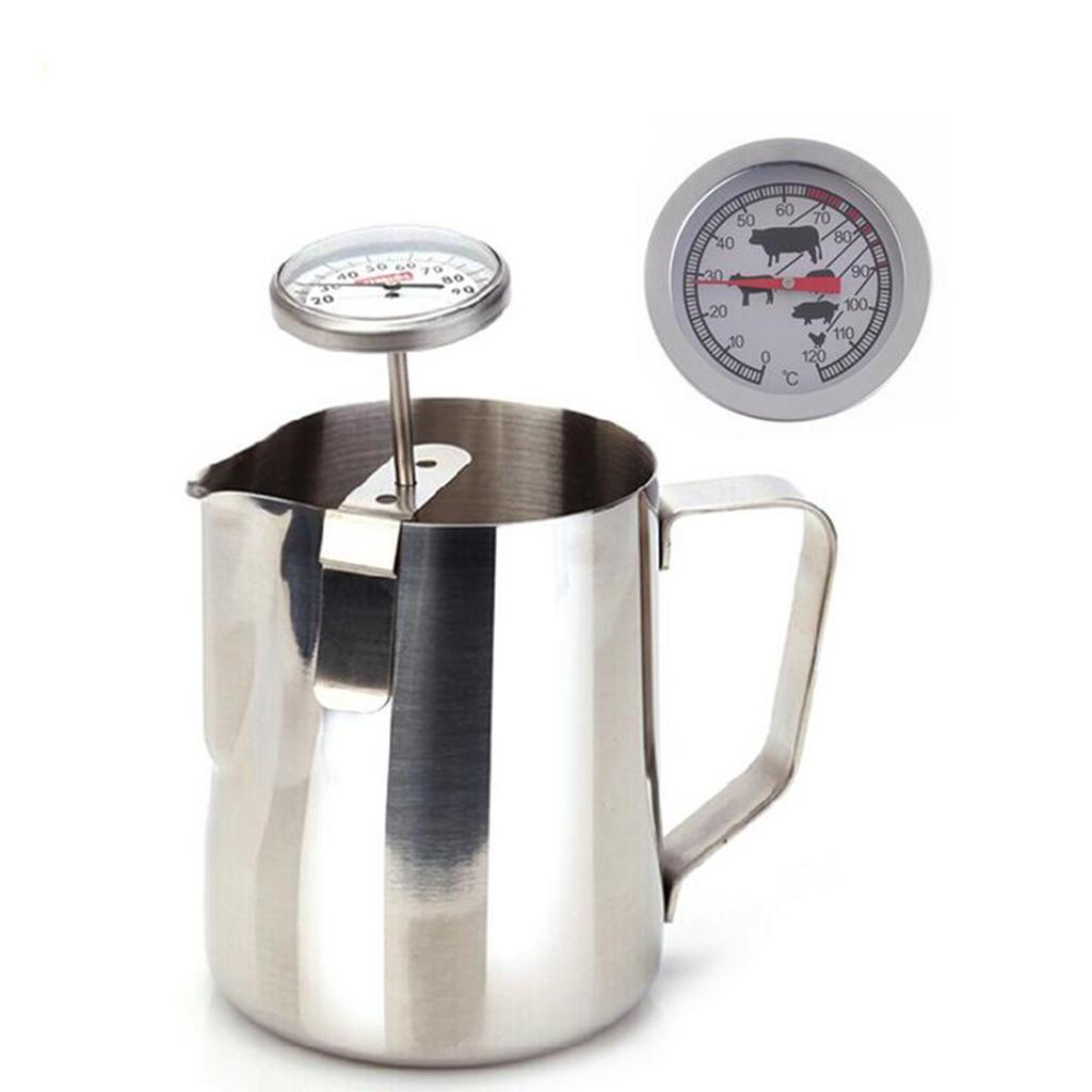 Maxbell Dial Thermometer Probe-Type Coffee Milk Drinks BBQ Meat - Aladdin Shoppers
