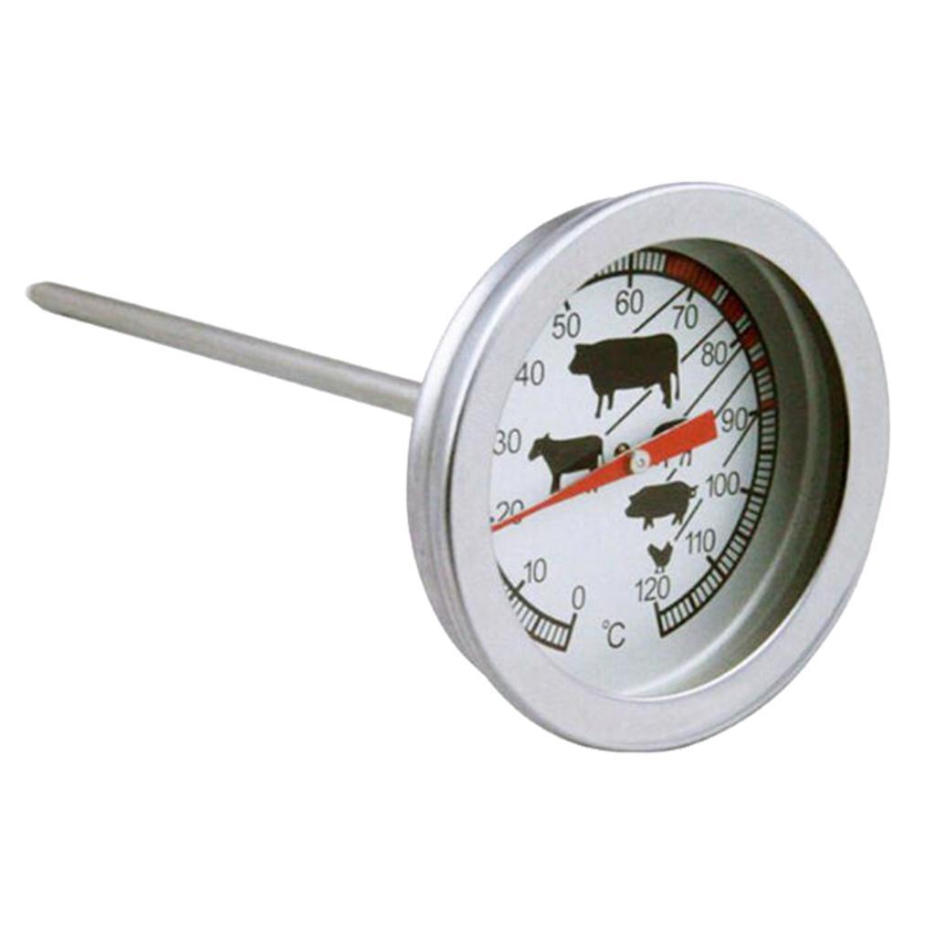 Maxbell Dial Thermometer Probe-Type Coffee Milk Drinks BBQ Meat - Aladdin Shoppers