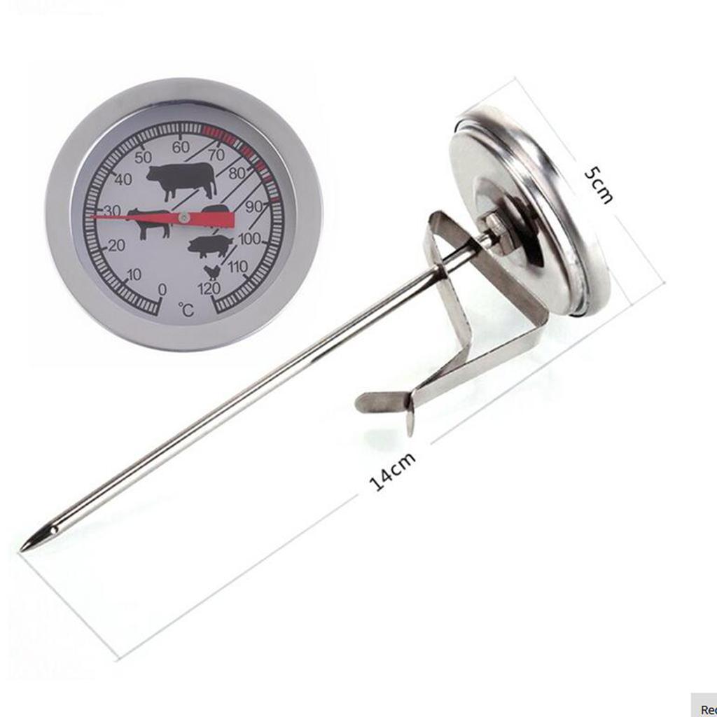 Maxbell Dial Thermometer Probe-Type Coffee Milk Drinks BBQ Meat - Aladdin Shoppers