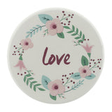 Maxbell Diatom Cup Coasters Water Absorption Insulation Mug Mat Pad Round Love - Aladdin Shoppers