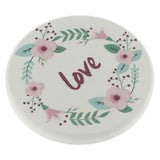 Maxbell Diatom Cup Coasters Water Absorption Insulation Mug Mat Pad Round Love - Aladdin Shoppers