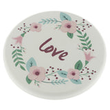 Maxbell Diatom Cup Coasters Water Absorption Insulation Mug Mat Pad Round Love - Aladdin Shoppers
