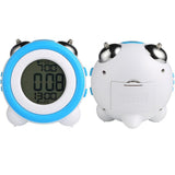 Maxbell Digital Dual Alarm Clock Loud Alarm Clock Twin Bell Kids Small Clock blue - Aladdin Shoppers