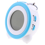 Maxbell Digital Dual Alarm Clock Loud Alarm Clock Twin Bell Kids Small Clock blue - Aladdin Shoppers