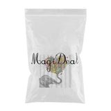 Maxbell digital printing shower curtains 180-180cm Elephant and Flower Heart - Aladdin Shoppers