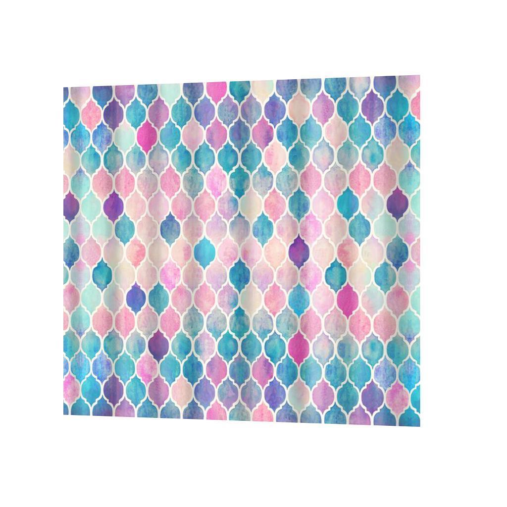 Maxbell digital printing shower curtains 180-180cm Multicolor Pattern - Aladdin Shoppers