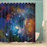 Maxbell Digital Printing Square Bathroom Shower Curtain w/12 Hooks 180cm x 180cm 3 - Aladdin Shoppers