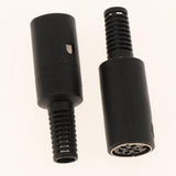 Maxbell DIN Mini Pin Female Plug Audio Jack Connector for Keyboard/Mouse DIY 6 Pin - Aladdin Shoppers