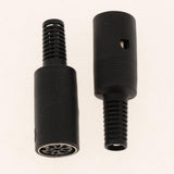 Maxbell DIN Mini Pin Female Plug Audio Jack Connector for Keyboard/Mouse DIY 8 Pin - Aladdin Shoppers