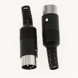Maxbell DIN Mini Pin Male Plug Audio Jack Connector for Keyboard/Mouse DIY 3 Pin - Aladdin Shoppers
