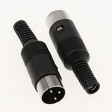 Maxbell DIN Mini Pin Male Plug Audio Jack Connector for Keyboard/Mouse DIY 3 Pin - Aladdin Shoppers