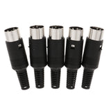 Maxbell DIN Mini Pin Male Plug Audio Jack Connector for Keyboard/Mouse DIY 4 Pin - Aladdin Shoppers